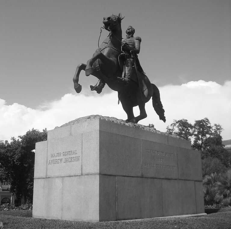 After George Washington, Andrew Jackson was the second great American warrior to assume the presidency.