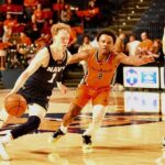 Cruising into March Madness: Navy basketball dominates the Patriot League, riding elite defense and veteran leadership. [Photo Credit: Keith Martin]
