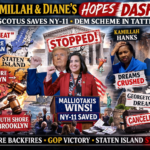 Kamillah and Diane's Hopes Dashed: SCOTUS kills NY-11 gerrymander, crushing Kamillah Hanks and Diane Savino’s congressional ambitions.
