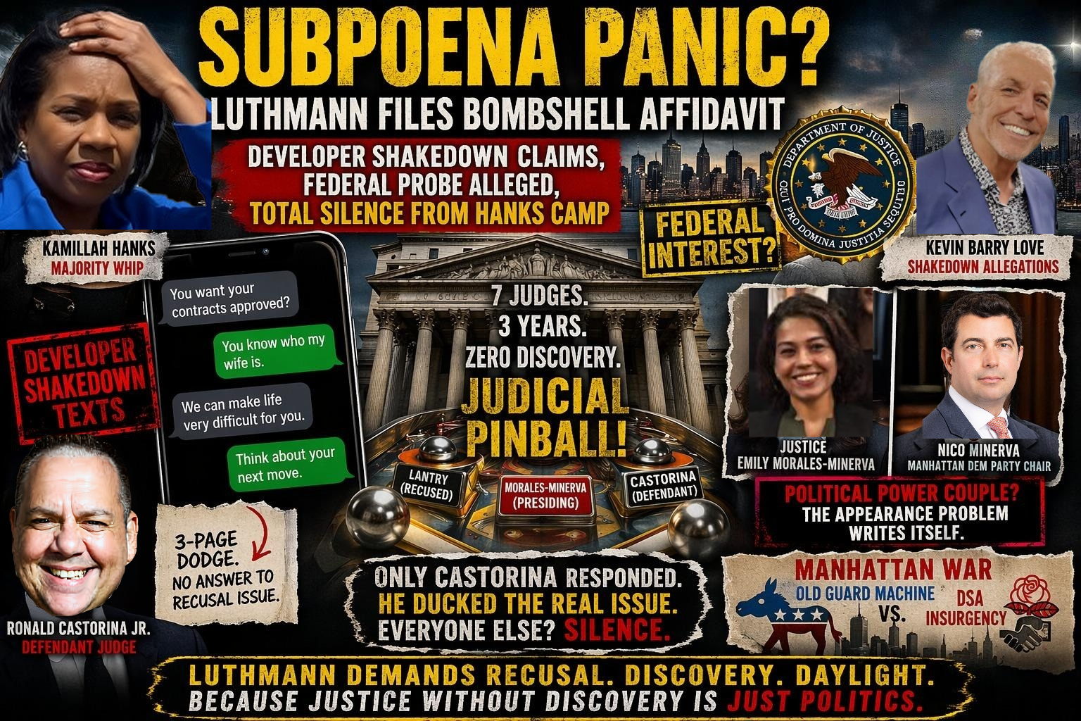 Hanks Developer Shakedown Bombshell