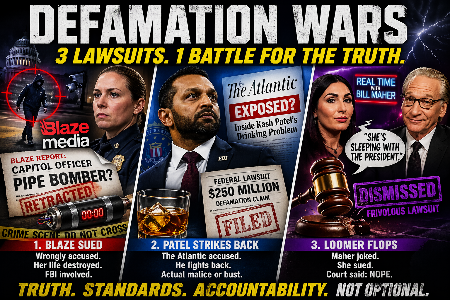 Defamation Wars Erupt – VIDEO