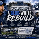 A Blue-White Rebuild: Penn State unveils a massive football rebuild under Matt Campbell with a revamped roster and staff.
