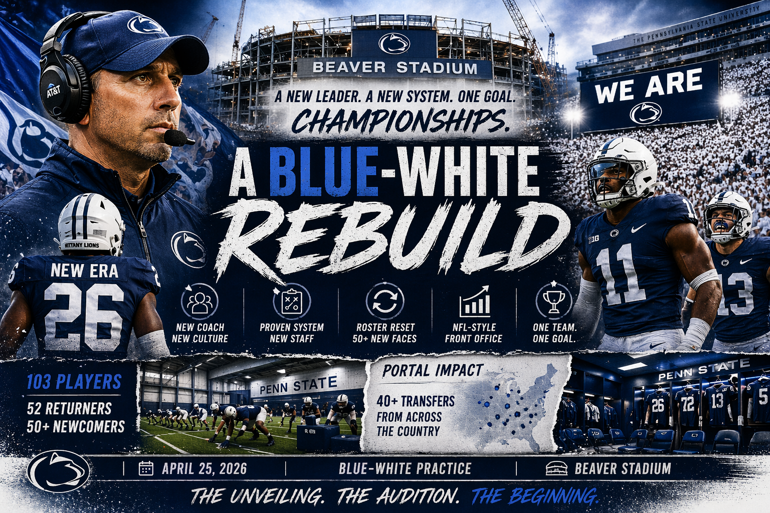 A Blue-White Rebuild