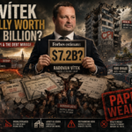 Forbes' Radovan Vítek Problem: Lists wealth at $7.2B, but CPI’s debt, junk ratings, appraisal gaps, and shell-companies raise questions.
