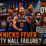 Knicks Fever Hits New York: NYPD sources say World Cup security and City Hall politics may delay a Canyon of Heroes parade.