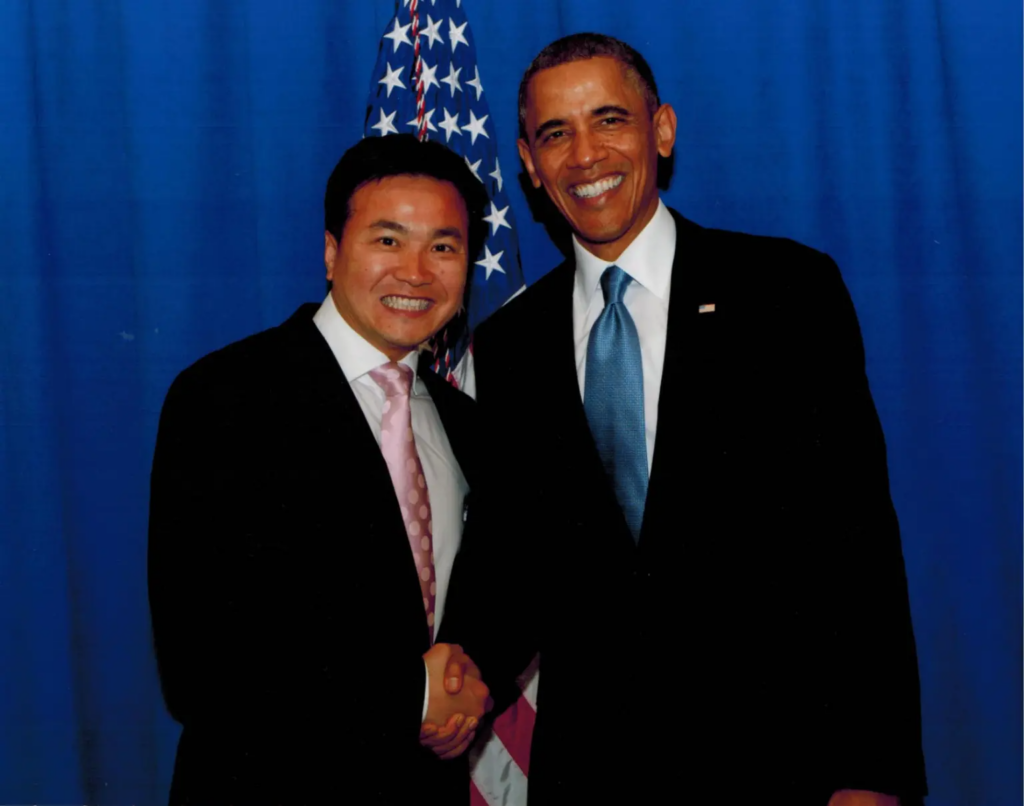 Zhu and Barack Hussein Obama