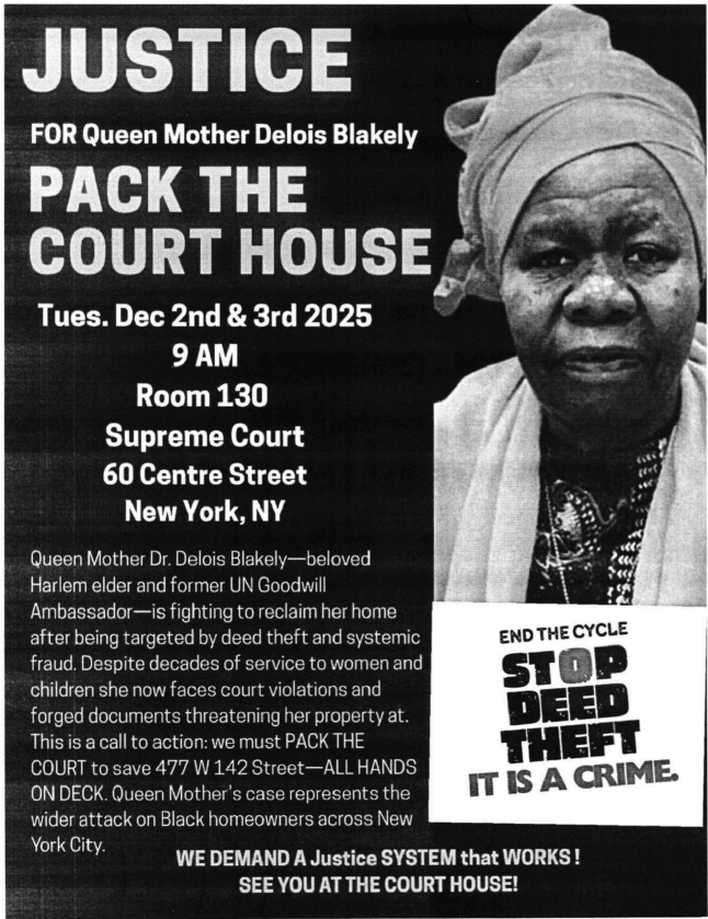 Queen Mother Delois Blakely