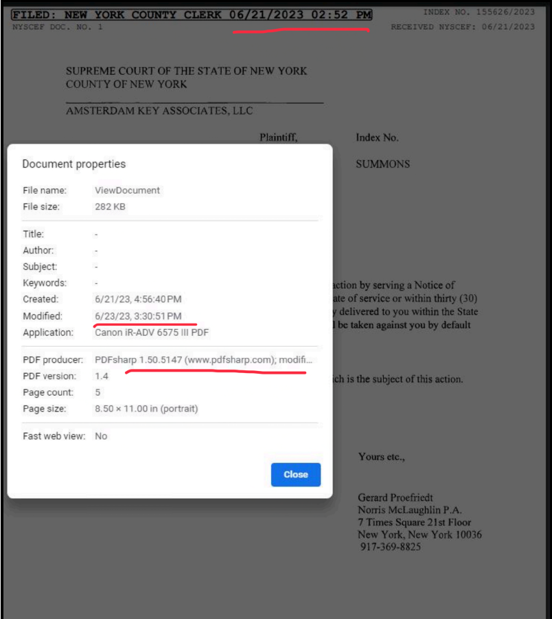 Metadata irregularities