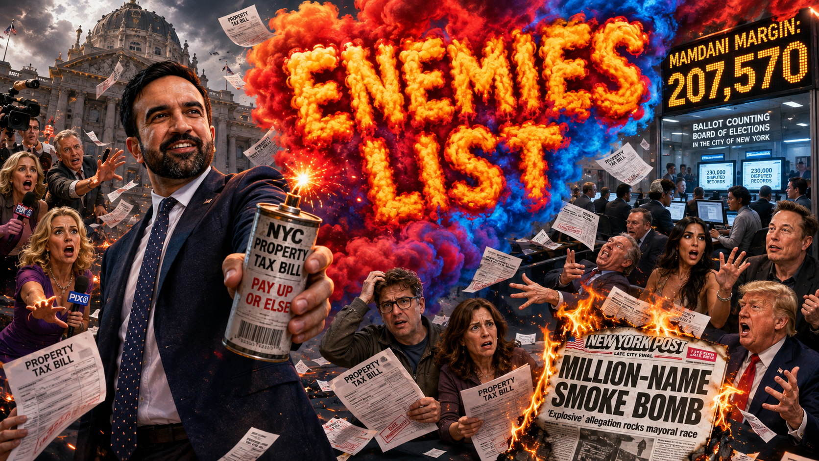 Mamdani’s Enemies-List Distraction