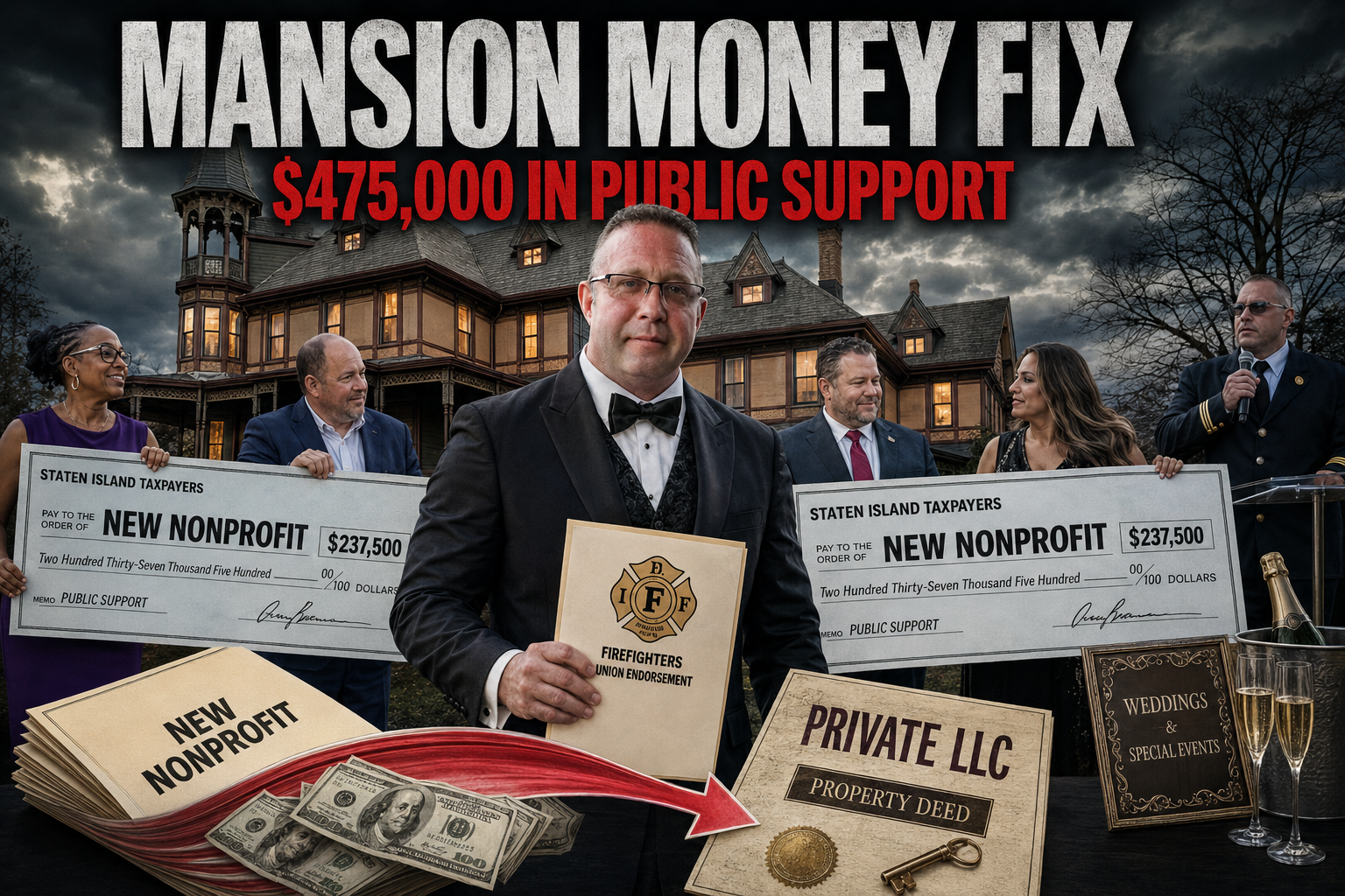 Staten Island Mansion Money Fix