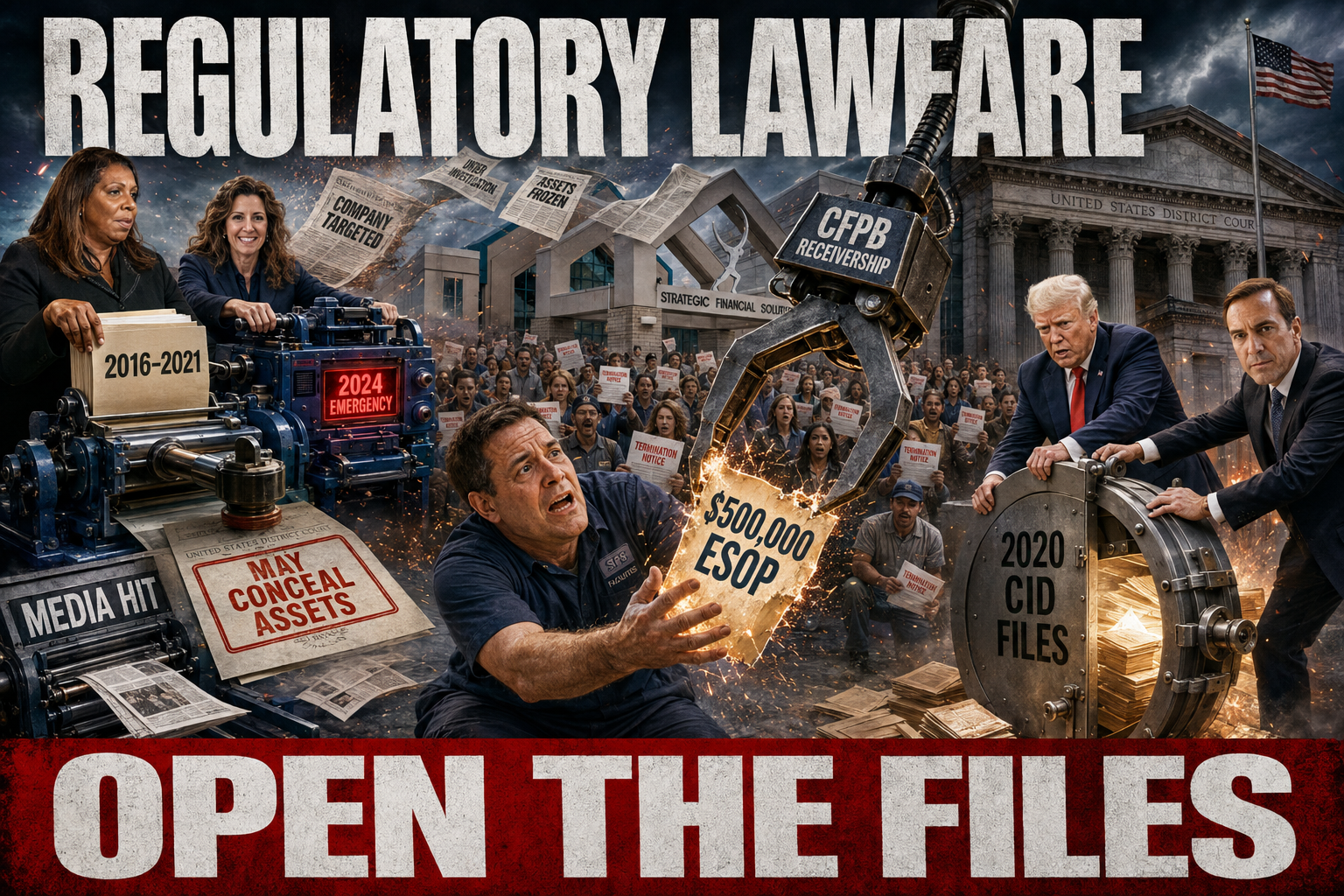 Regulatory Lawfare Robbed The Janitor