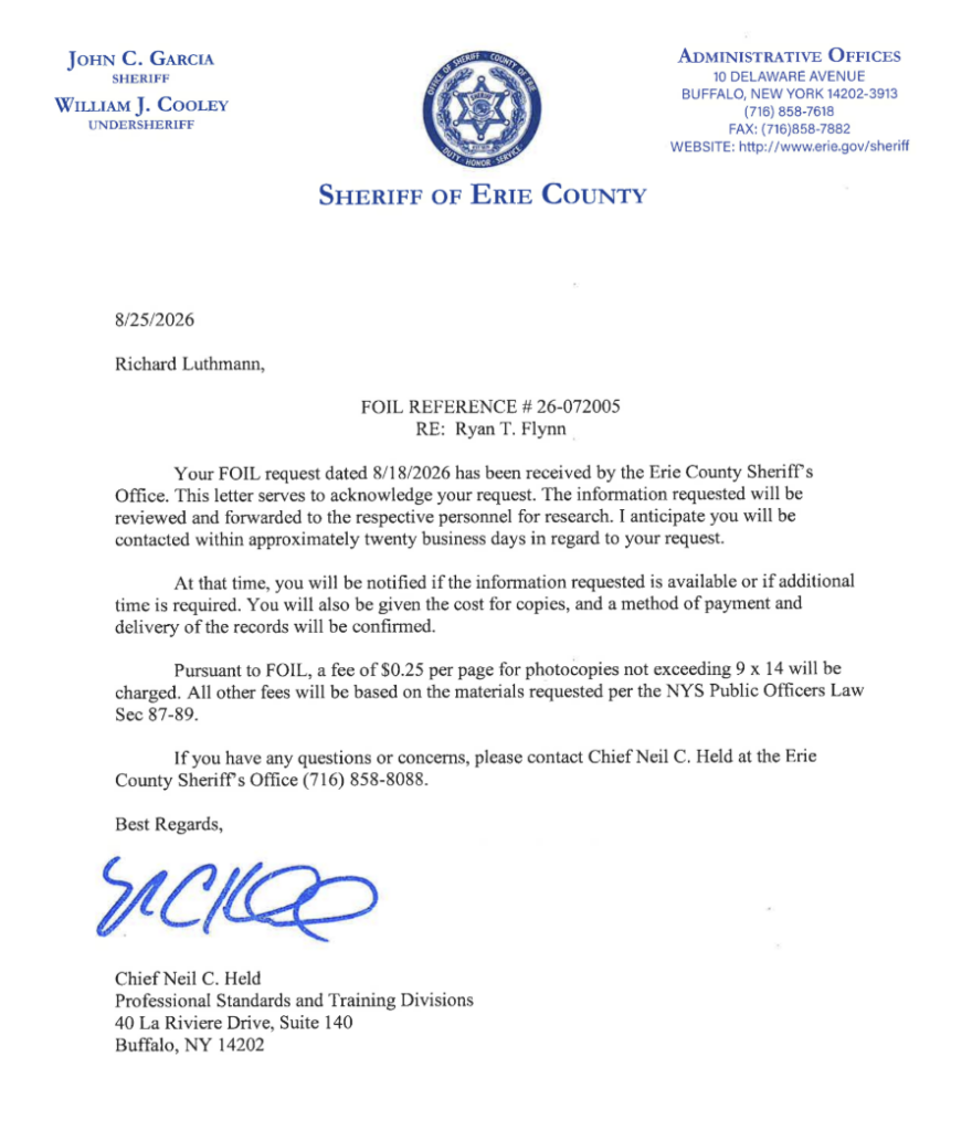 Back in Hochul Gulag: Ryan Flynn challenges detention and a $100,000 bond as his rape allegations against cousin John Flynn shadow the case.