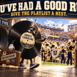Exiling Sweet Caroline: Greg Maresca takes aim at relentless stadium playlists and manufactured excitement.